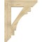 Ekena Millwork Merced Slat Rough Sawn Bracket, Douglas Fir, 6"W x 30"D x 38"H BKT06X30X38MRC06RDF - alternate 3